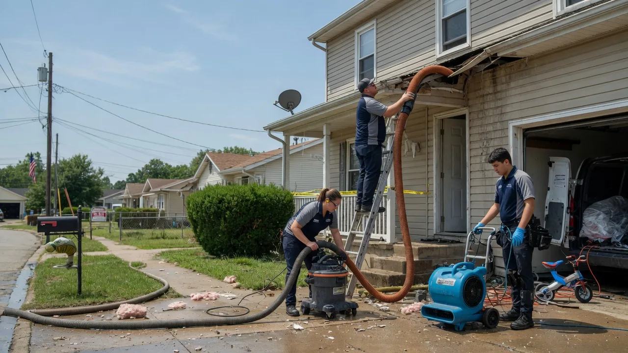 Water Damage Restoration in Folsom, PA near me